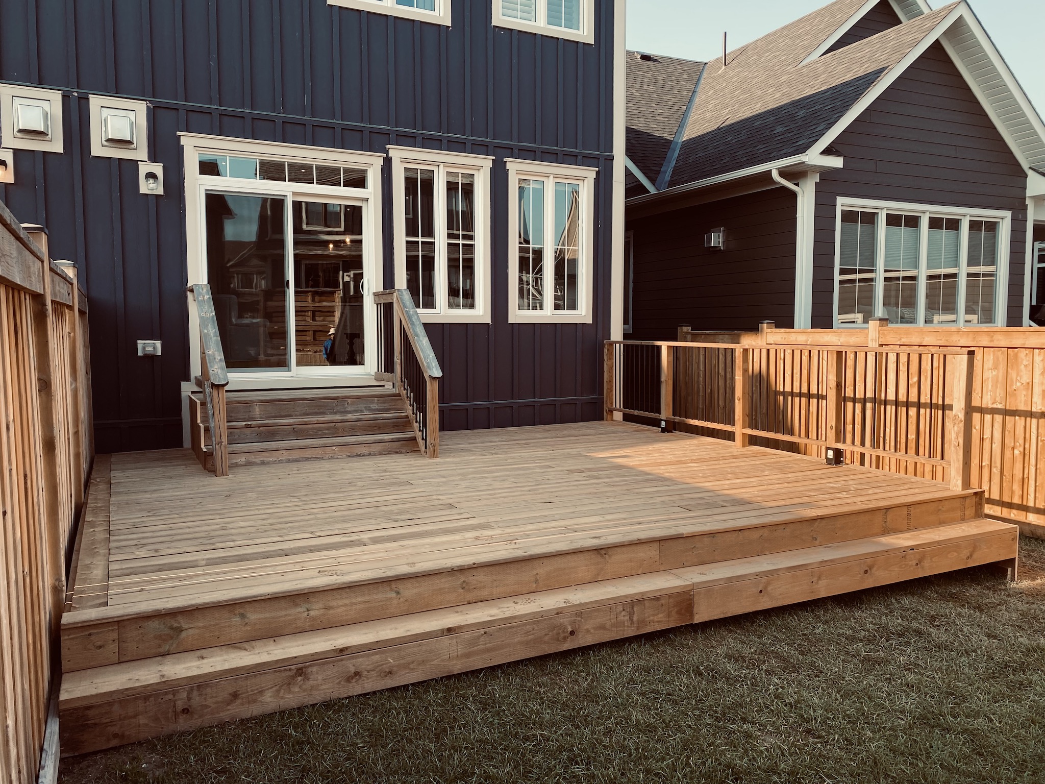 Windfall, Blue Mountain Deck: Finished 2